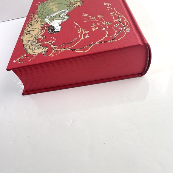 The Red Fairy Book Folio Society in slip case Red Gold Coffee Table Book - Picture 7 of 16